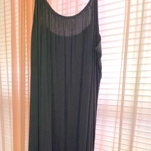 Aerie Flowy Spaghetti Strap Maxi Dress